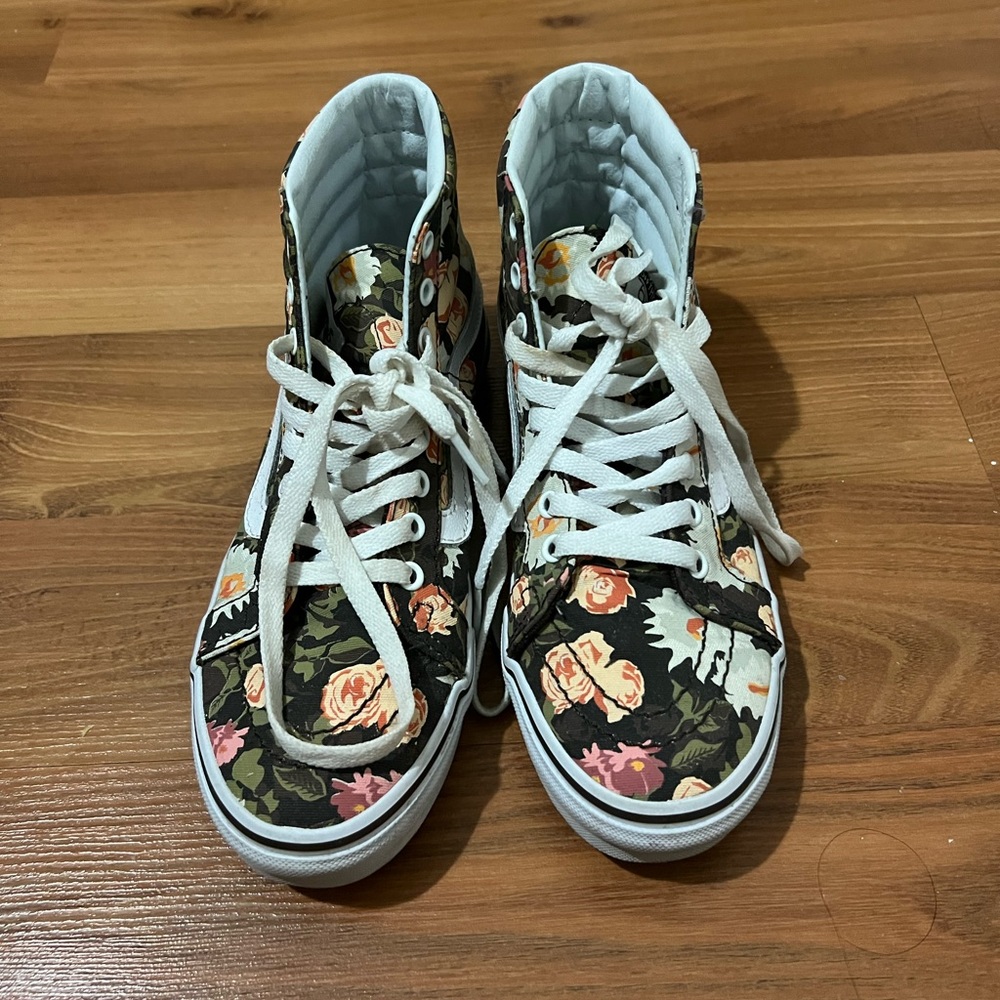 VANS Floral High Tops